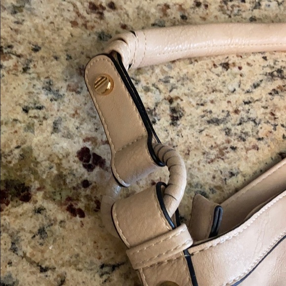 Large cream beige handbag purse - Picture 5 of 6